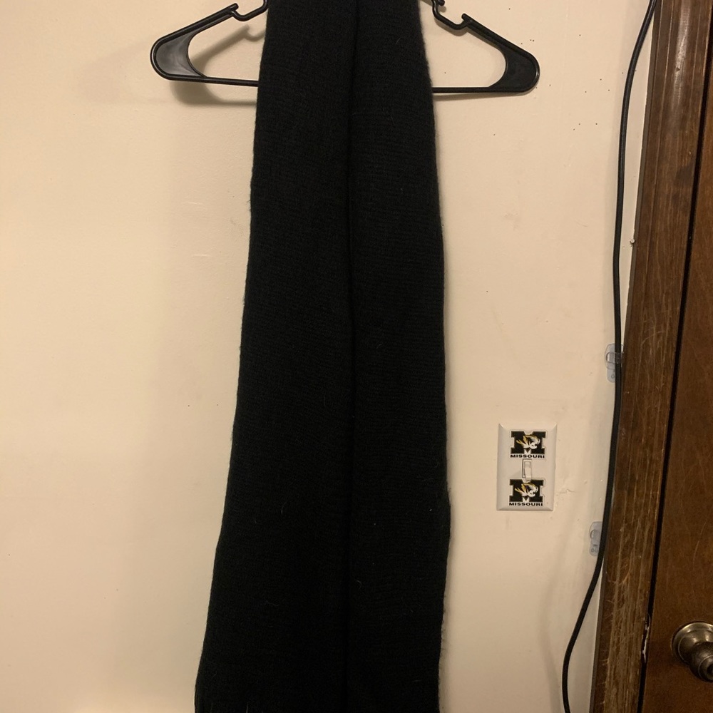 black scarf
